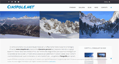 Desktop Screenshot of ciaspole.net